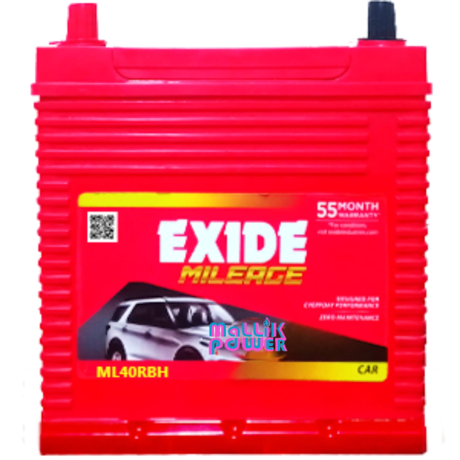  EXIDE MILEAGE(ML40RBH)