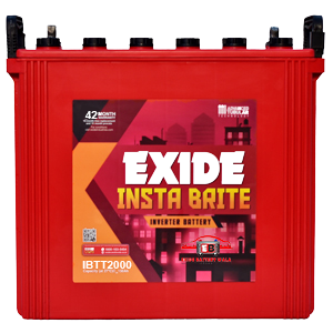 EXIDE INSTABRITE IBRTT2000 Tall Tubular